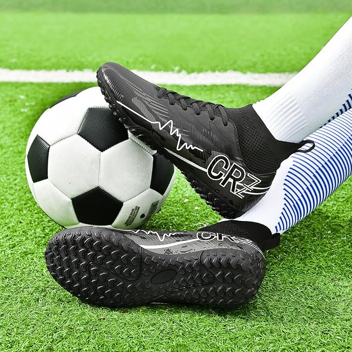 Soccer Cleats for Mens Womens Indoor Turf Soccer Shoes Youth AG TF Training Football Boots Unisex