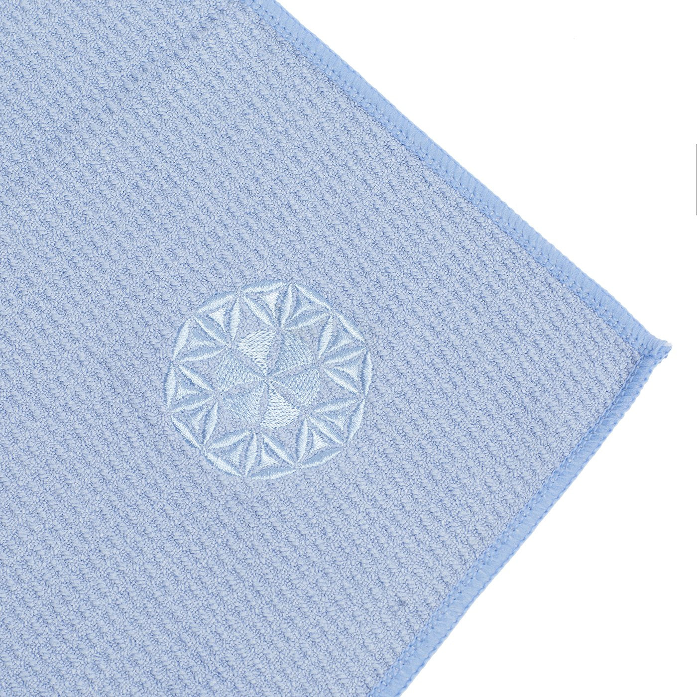 Shandali Stickyfiber Hot Yoga Towel - Silicone Backed Yoga Mat-Sized, Absorbent, Non-Slip, 24" x