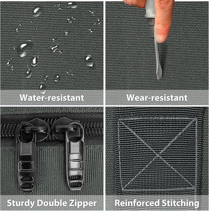 Travel Duffle Bag, 70L Gear Bag for Men and Women, Storage Bag Ideal for Overnight Camping and Weekend Getaways, Dark Gray