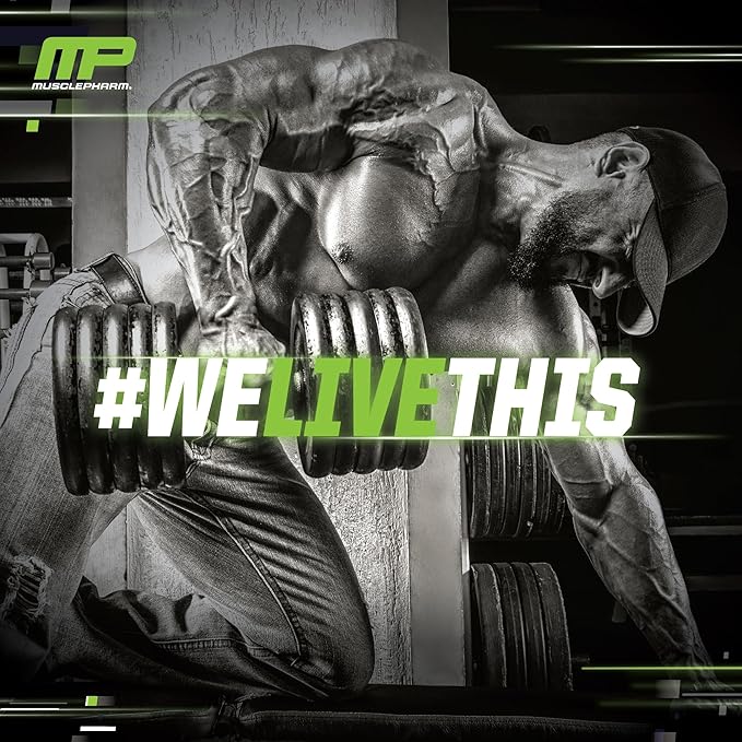 Muscle Pharm Assault Energy & Strength Pre Workout Powder for Men & Women with Beta Alanine, Caffeine, Creatine & Betaine Anhydrous, Pre-Workout Supplements, 30 Servings, Fruit Punch Flavor