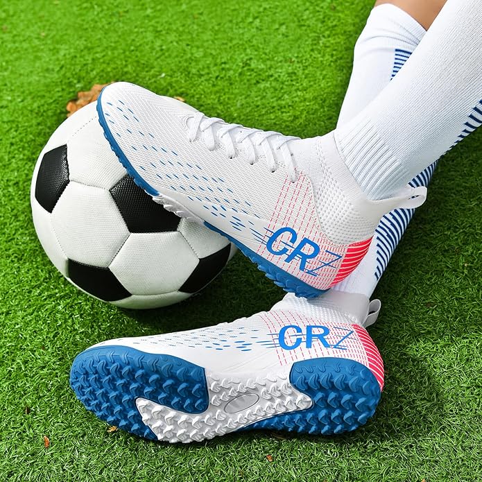 Soccer Cleats for Mens Womens Indoor Turf Soccer Shoes Youth AG TF Training Football Boots Unisex