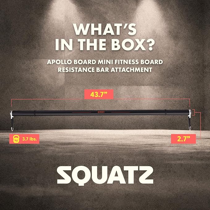 SQUATZ Pull-Up Workout Station with Bench - Multifunctional Gym Equipment Setup w/Pulling Bar, Sit-Up Board, Backrest, Elbow Pad, & Steel Main Frame, Great for Home Exercise and Weight Training