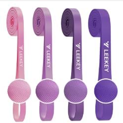 LEEKEY Resistance Bands Set for Pull-Up Assistance & Full-Body Training, Multi-Level Exercise Bands with Bag for Home Workouts, Physical Therapy, Strength Training (Men/Women)