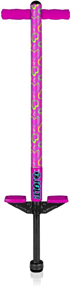 Flybar Jolt Pogo Stick for Kids Ages 6 and Up, 40 to 80 Pounds, Perfect for Beginners, Easy Grip
