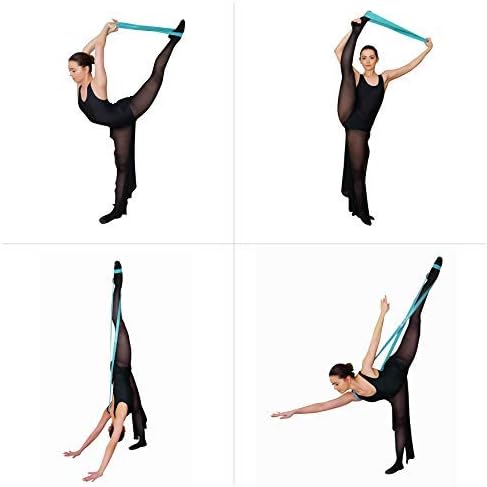 Zenmarkt Ballet Stretch Bands for Flexibility and Strength - Stretch Bands Ideal to Have as Dance Equipment in Every Competition - Suitable for Gymnastics, Cheerleading, and Pilates Training