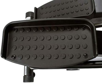 Sunny Health & Fitness Elliptical Trainer Machine w/Built-in Pulse Sensor, Low Impact Cardio Exerciser & Full-Body Cross Training for Home, Optional Free SunnyFit App Link & Electric w/300LB Load