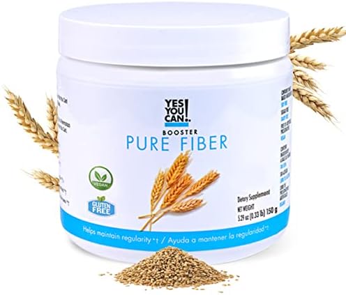 Yes You Can! Shake Booster Pure Fiber, Add to Complete Meal Replacement Shakes or Protein Shakes