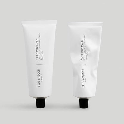 Blue Lagoon - Deep Cleansing Silica Face Mask For Enhanced Glow - Hydrating and Moisturizing Face Mask - Hydrating Mask Skin Care - Sustainable, Bioactive Icelandic Skincare (2.5 oz | 75 ml)