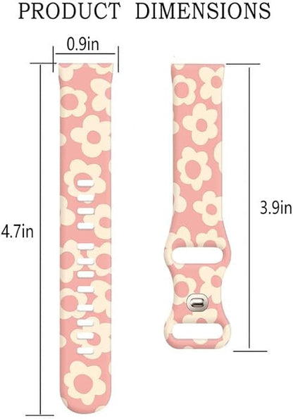 Sport Bands Compatible with Charge 6 /Charge 5 for Women Men,Soft Waterproof Replacement Straps Wristbands for Charge Advanced Fitness Tracker