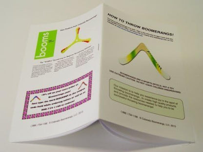 Glacier Wooden Boomerang - for Throwers 13-80! Great Returning Boomerangs