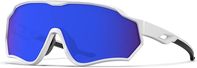 BEACOOL Polarized Running Sunglasses for Men Women UV400 Protection TR90 Sport Sunglasses for Fishing Cycling Baseball