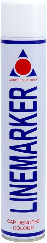 Line Marker, Grass and Road Spray Paint, Athletic Field Striping Paint Spray -White 26 Fl Oz (Pack