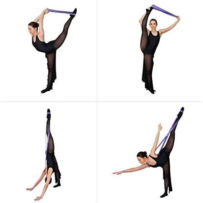 Zenmarkt Ballet Stretch Bands for Flexibility and Strength - Stretch Bands Ideal to Have as Dance Equipment in Every Competition - Suitable for Gymnastics, Cheerleading, and Pilates Training