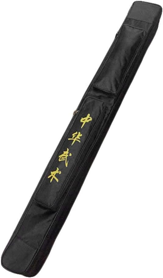 ALFEELSword Carrying Case - Waterproof Chinese Kung Fu Taichi Martial Arts Double Layer Oxford Cloth with PU Carrying Bag