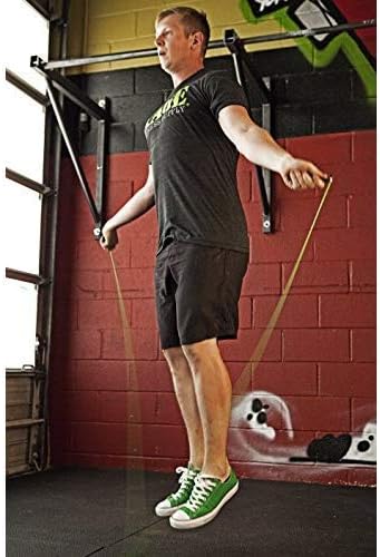 Rage Fitness R2 Jump Rope - Green PVC Training Rope with Speed Bearing Handles