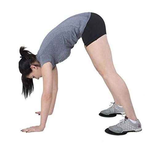Synergee Core Sliders – Jet Black Dual Sided Ab Exercise Discs