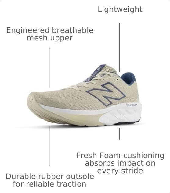 New Balance Men's Fresh Foam 520 V9 Running Shoe, Shipyard/Vintage Indigo, 11