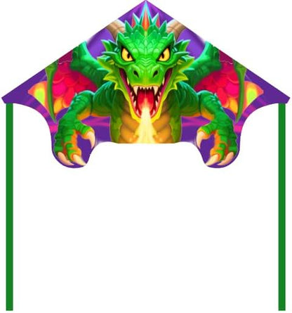 Xida Kites for Kids Ages 4-8, Large Kite for Adults, Easy to Fly Beach Kites with Handle and String,Perfect for Beginners,Beach,and Outdoor Flying Fun
