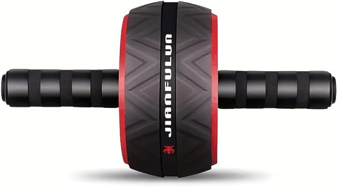 Ab Roller Wheel - Core & Chest Muscle Training Wheel, Abs Workout Equipment, Fitness Equipment for Home Gym, Wider Ab Machine with Knee Pad Accessories