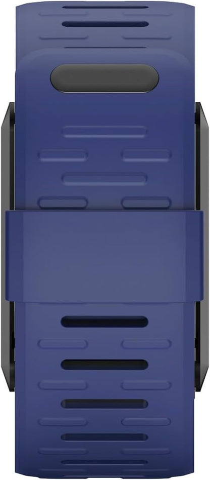 Men Women Soft Silicone Wristband Compatible with Whoop 4.0 Band Strap, Replacement Adjustable Breathable Sport Band for Whoop 4.0 & U-shaped Metal Frame