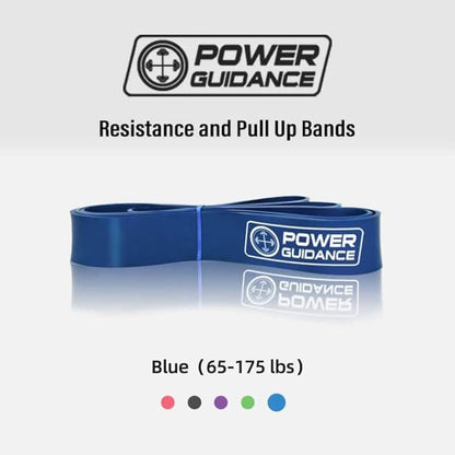 POWER GUIDANCE Pull Up Assist Bands - Stretch Resistance Band - Mobility Band - Powerlifting Bands - by Perfect for Body Stretching, Powerlifting, Resistance Training