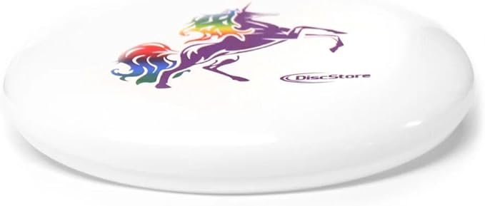 Discraft Ultrastar 175g Ultimate Disc - USA Ultimate Approved Flying Disc for Competition and Outdoor Games, Custom Design Discraft Discs, Great for All Ages and Skill Levels - Unicorn
