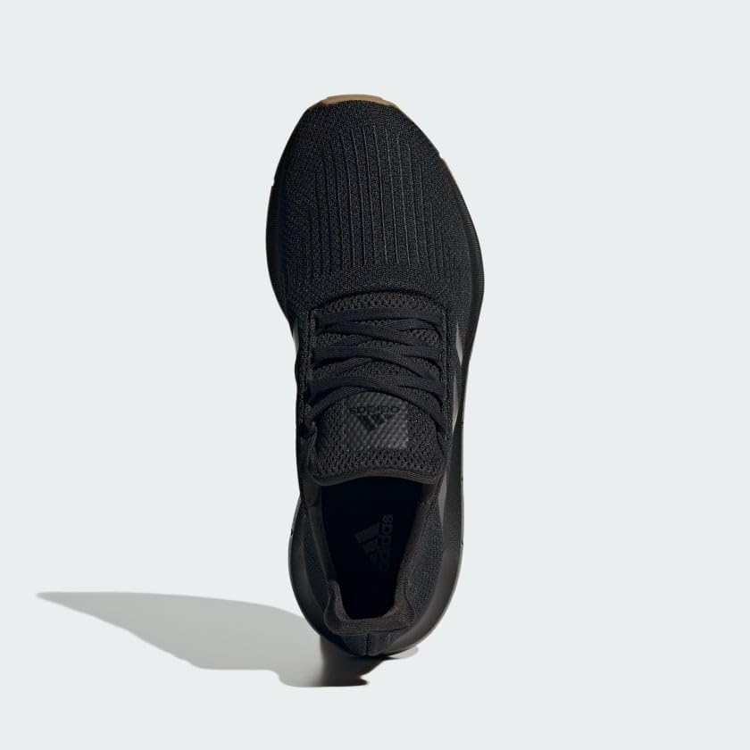 adidas Mens Swift Run Core Black/Core Black/Core Black 10