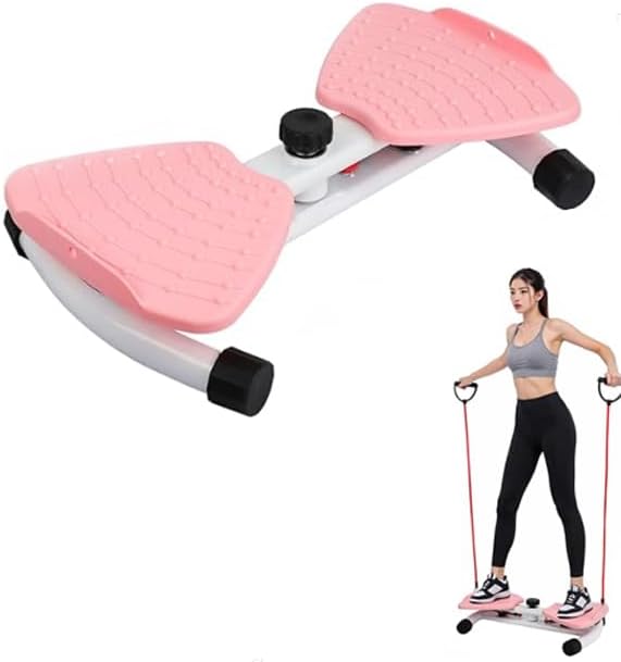 Waist Twisting Exercise Machine, Ab Twister Board for Exercise, Core Twist Board with Anti-Slip Design, Slim Waist Workout Machine & Fitness Twister for Home Gym, Adjustable Waist Twist Board Supports 330 lbs