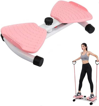 Waist Twisting Exercise Machine, Ab Twister Board for Exercise, Core Twist Board with Anti-Slip Design, Slim Waist Workout Machine & Fitness Twister for Home Gym, Adjustable Waist Twist Board Supports 330 lbs