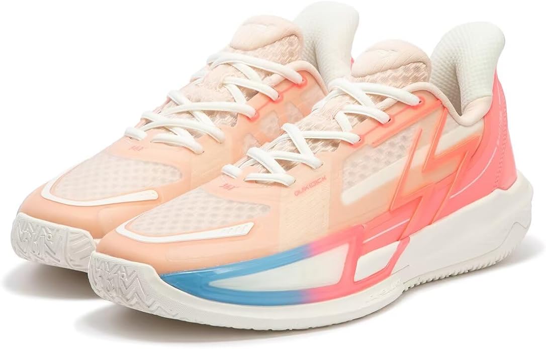 361° Big3 4.0 Quick Basketball Shoes for Men Breathable Outdoor Sneakers Cushioning,Lightweight Fashion Anti Slip Shoe for Court Street,Zapatillas de baloncesto Hombre