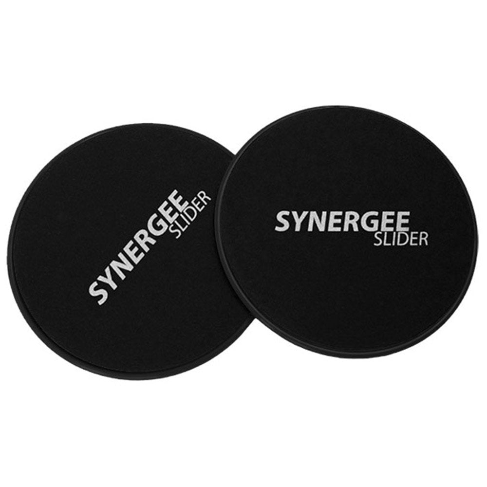 Synergee Core Sliders – Jet Black Dual Sided Ab Exercise Discs