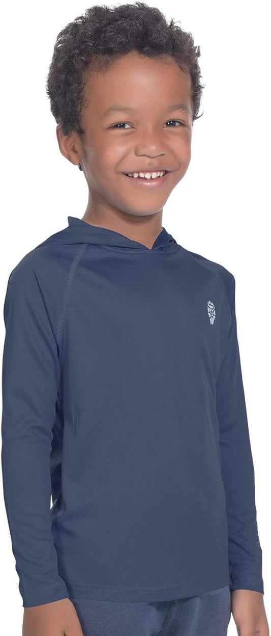 Hoodies for Boys Outdoor Recreation Shirts - Youth Athletic Tops Sun Protection UPF 50+