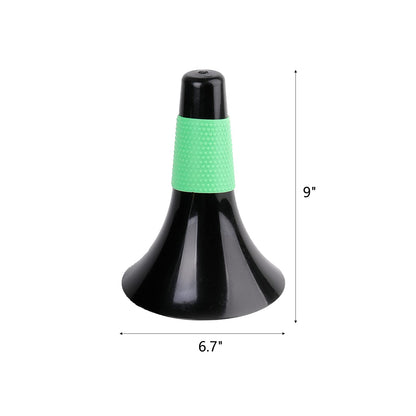 ZEAYEA 8 Pcs Agility Training Sport Cone, 9 Inches Soccer Cones with Carry Bag, Basketball Training