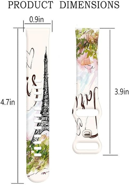 Sport Bands Compatible with Charge 6 /Charge 5 for Women Men,Soft Waterproof Replacement Straps Wristbands for Charge Advanced Fitness Tracker