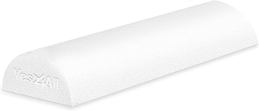 Yes4All Medium Firm Half Foam Rollers for Post-Workout Relaxation, 12/18/24/36 inch PE Foam Roll for Back Massage & Yoga Exercise