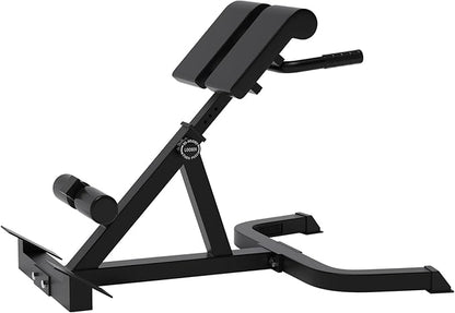 Roman Chair,Back Extension Bench,Multi Functional Ab Bench, Hyperextension Bench Abdominal Exercise, Leg Strength Trainer Home Men Women Full Body