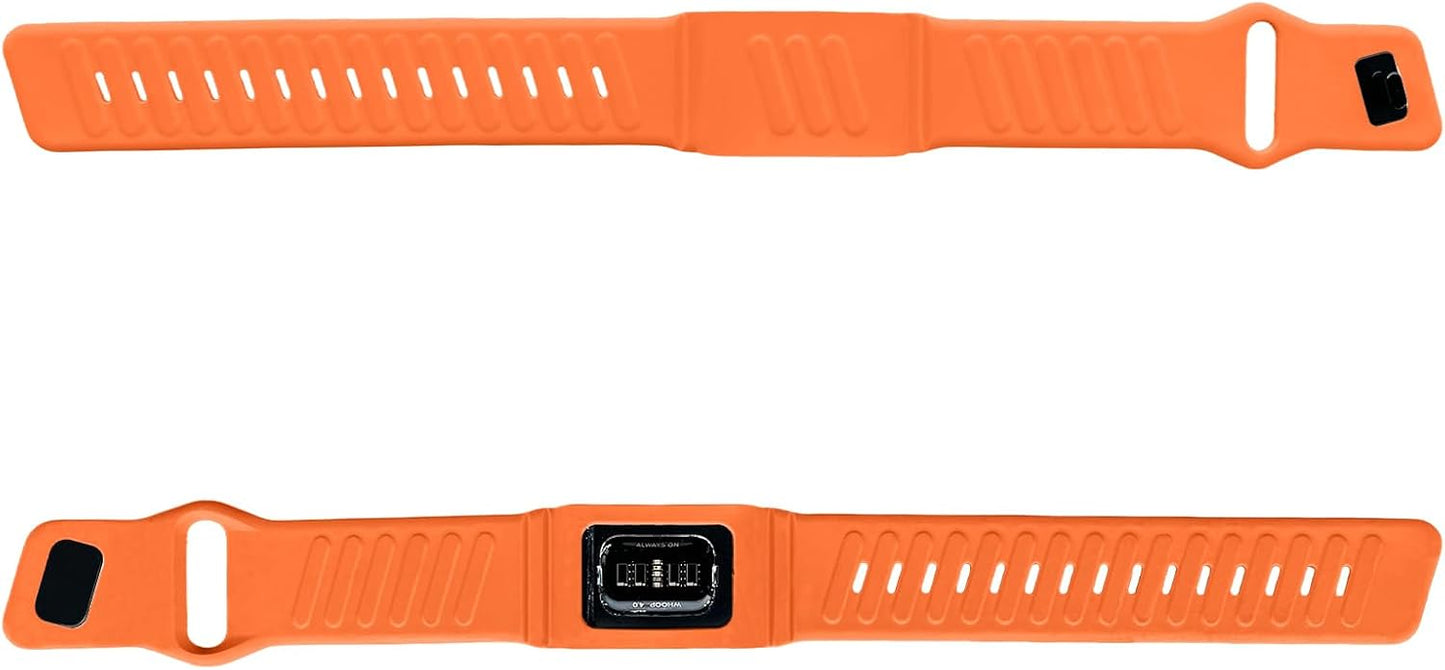 Silicone Sport Band Compatible with Whoop 4.0 Band for Men Women,Soft Comfort Durable Replacement Wristbands for Whoop 5.0 Silicone Bands