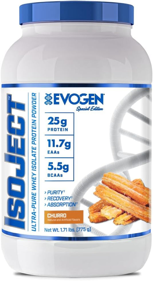 Evogen Isoject - Whey Protein Isolate | Ultra-Pure Whey Protein Powder with Ignitor Enzymes, BCAAs