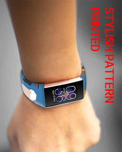 Sport Bands Compatible with Charge 6 /Charge 5 for Women Men,Soft Waterproof Replacement Straps Wristbands for Charge Advanced Fitness Tracker