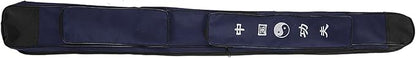 Taichi Sword Carrying Bag, Thick Canvas Single Layer Sword Bag Chinese Martial Arts Multifunction Shoulder Carry Bag Adjustable Strap