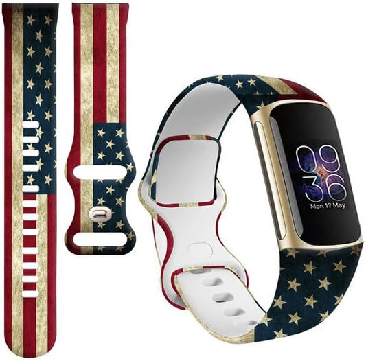 Sport Bands Compatible with Charge 6 /Charge 5 for Women Men,Soft Waterproof Replacement Straps Wristbands for Charge Advanced Fitness Tracker