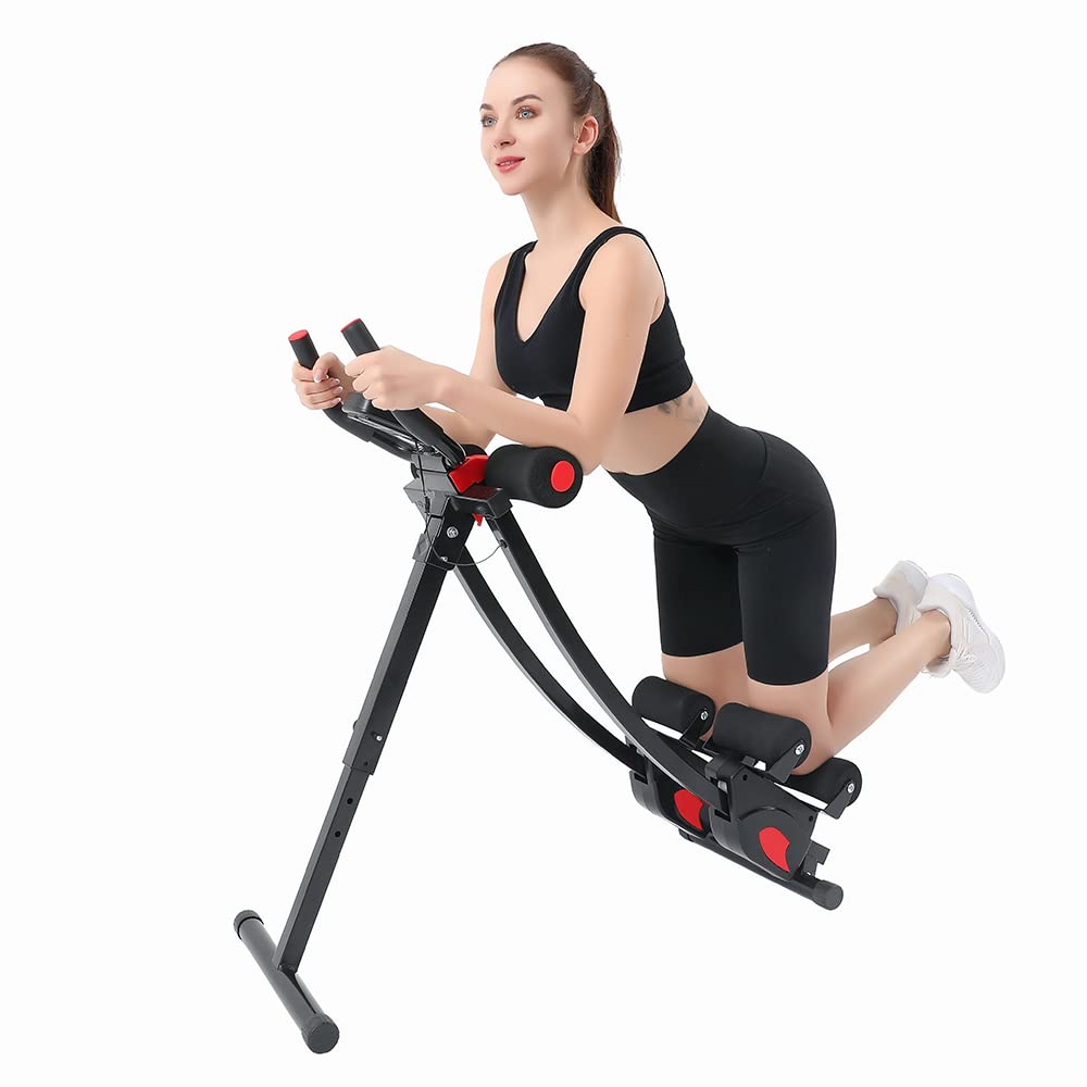 ab machine, ab workout equipment for home gym, Height Adjustable ab trainer