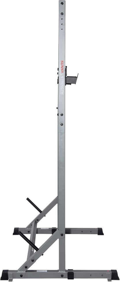 Sunny Health & Fitness Multifunctional Strength Training Home Gym ??Complete Workout Equipment with Training Attachments, Optional Squat Stand, Power Rack Cage, Adjustable Incline Bench