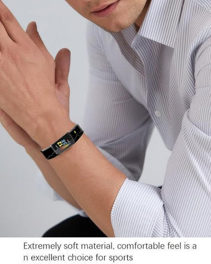 Compatible with Charge 6/Charge 5 WatchBands for Women Men,Elastic Adjustable Wristbands,Breathable Sport Band Soft Waterproof Health Tracker