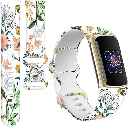 Sport Bands Compatible with Charge 6 /Charge 5 for Women Men,Soft Waterproof Replacement Straps Wristbands for Charge Advanced Fitness Tracker