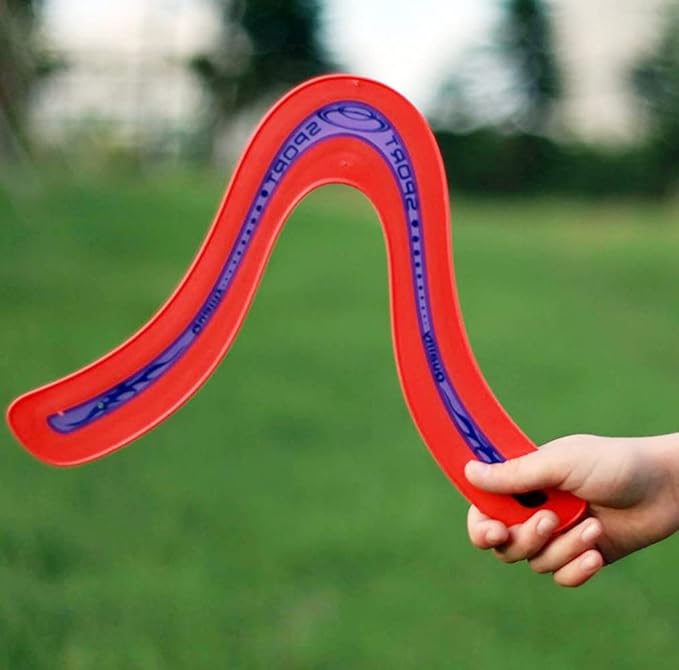 6 PCS Flying Ring Combo Pack Sports Plastic Pro Discs, Rings and Boomerangs - Lightweight Sports Outdoor Games Toys for Kids and Adults