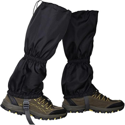 Gaiters for Hiking ??Waterproof and Breathable Leg Gaiters for Women and Men Boots, Adjustable Lightweight Shoes Gaiters for Hunting, Hiking, Mountaineering, Snow Gaiters for Hiking Boots