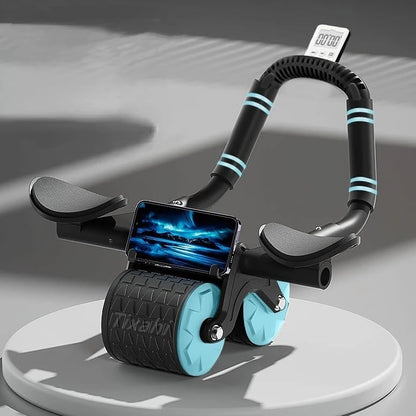 2026 Upgraded Ab Roller Wheel with Knee Mat &Timer