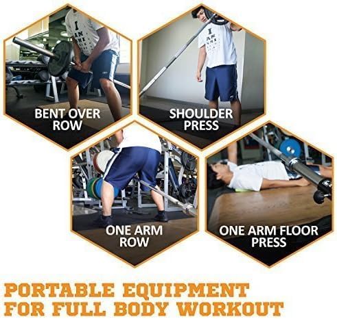 EVERSTRONG Elite Heavy Duty T-Bar Row Olympic Bars - Landmine Attachment for Barbell Workouts