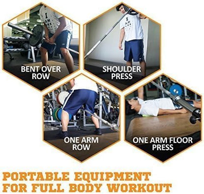 EVERSTRONG Elite Heavy Duty T-Bar Row Olympic Bars - Landmine Attachment for Barbell Workouts